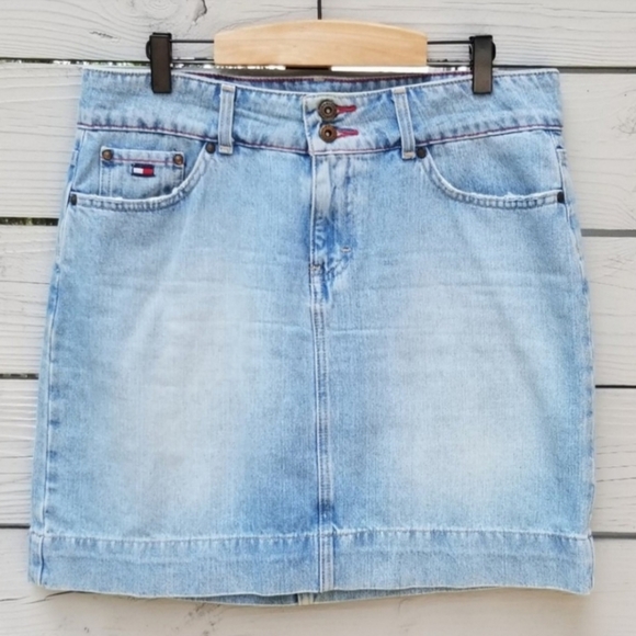 Vintage Y2K Skirt Tommy Hilfiger Mini - Picture 1 of 4